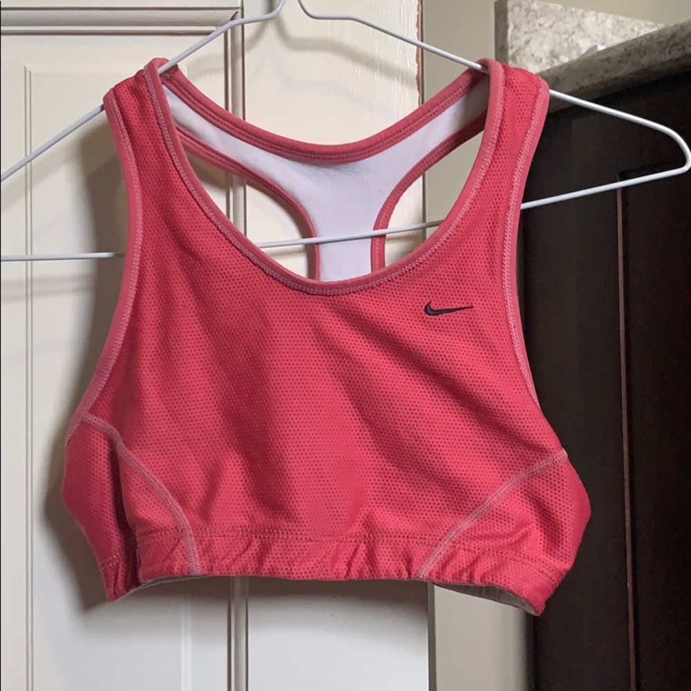 Pink Nike Sports Bra